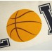 FAVDEC Decorative Love Baseketball Pillow Cover 12 Inches x 20 Inches, Throw Pillow Cover with Ball Pattern, Cover Only (Baseketball)