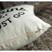 FAVDEC Embroidered The Mountains are Calling and I Must Go Decorative Throw Pillow Cover